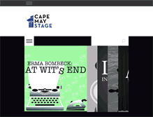 Tablet Screenshot of capemaystage.org